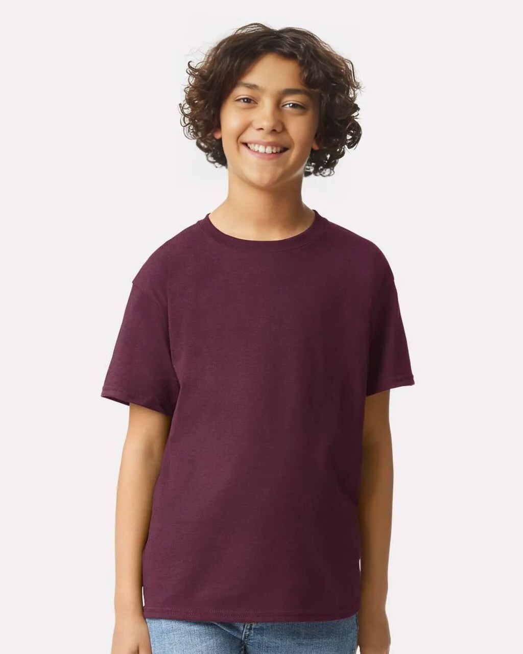 Gildan® Ultra Cotton Youth Crewneck Short Sleeve T-Shirt Perfect for School, Sports & Custom Printing Cotton Tee